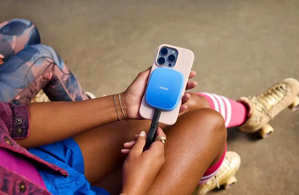 SanDisk apresenta SSD compatível com MagSafe voltado a criadores de conteúdo mobile - Imagem do artigo original
