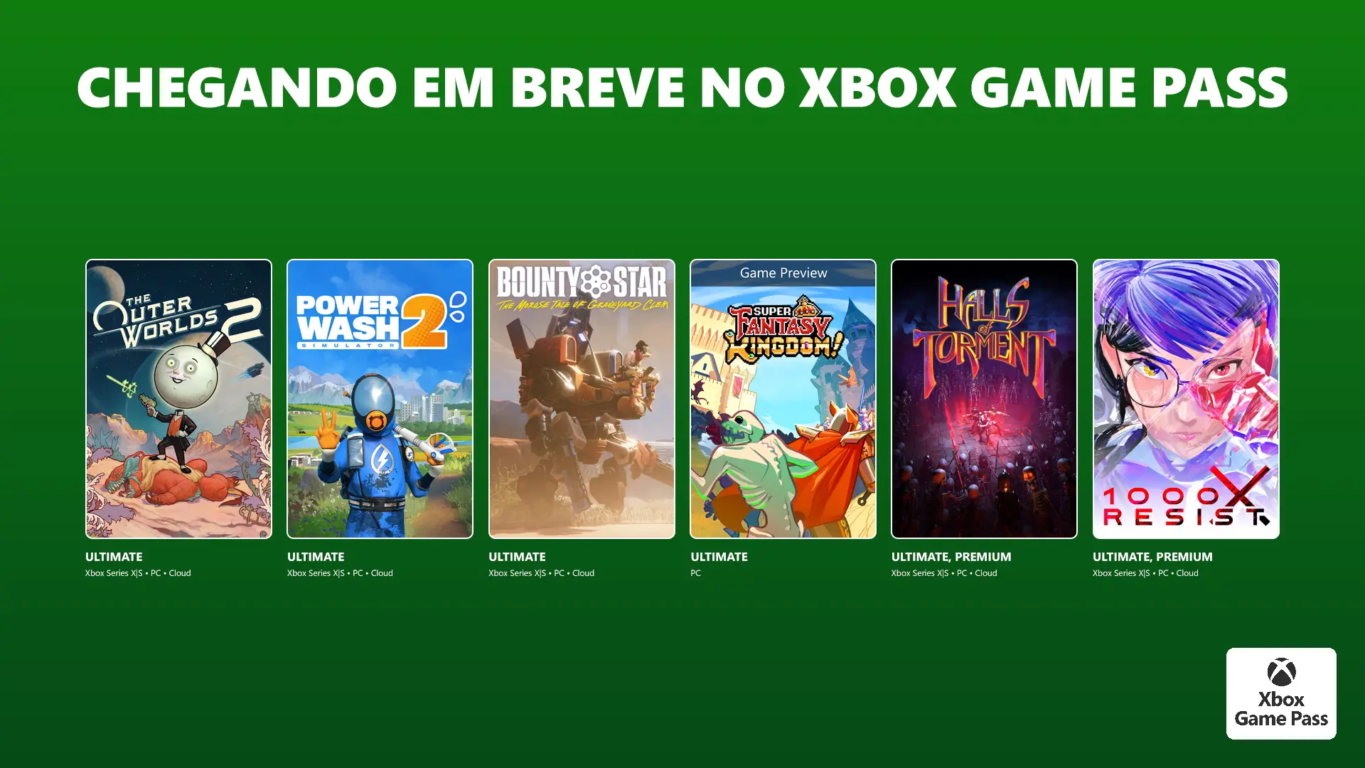 Xbox Game Pass acrescenta oito jogos em outubro; The Outer Worlds 2 chega no lançamento - Imagem do artigo original
