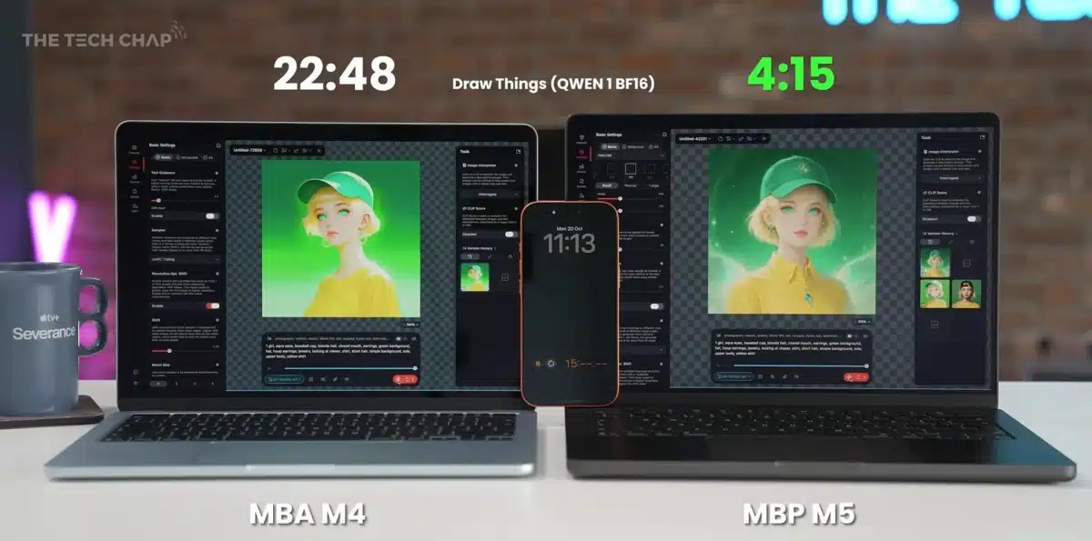 Apple M5 atropela M4 em Cyberpunk 2077 e entrega até 290% mais FPS com ray tracing - Imagem do artigo original